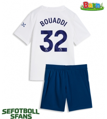 Manchester City Ayyoub Bouaddi #32 Tredjeställ Barn 2026-27 Kortärmad (+ Korta byxor)